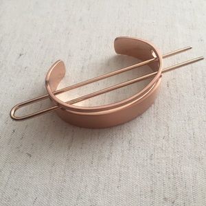 Rose gold hair band